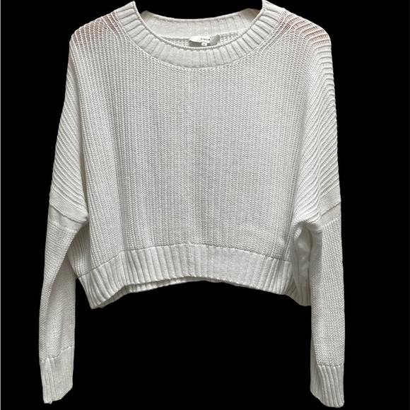 Vince Sweaters - Vince. White knit sweater XL